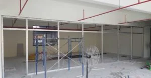 THI CÔNG VÁCH NHÔM KÍNH VĂN PHÒNG GIÁ RẺ vách nhôm kính hệ 1000 cho văn phòng rất đẳng cấp ở Bình Dương