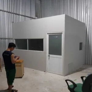 AI CẦN LÀM VÁCH NGĂN PHÒNG MÁY LẠNH, BƠI HẾT VÀO ĐÂY phòng thạch cao sau khi hoàn thiện phần thô