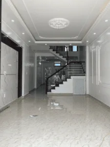 mẫu trần phòng khách đẹp cho nhà phố