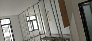 Khung vách thạch cao được định hình sớm nhất để dựng vách nhanh