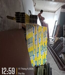 đóng vách thạch cao và trần tại quận 5