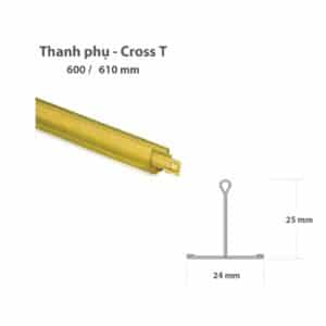 thanh phụ trần nổi t60