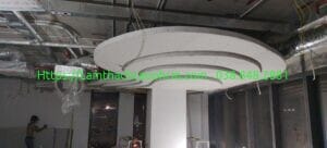 Đóng tạo hình trần la phông thạch cao theo bản vẽ yêu cầu
